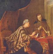 Lady Sealing a Letter